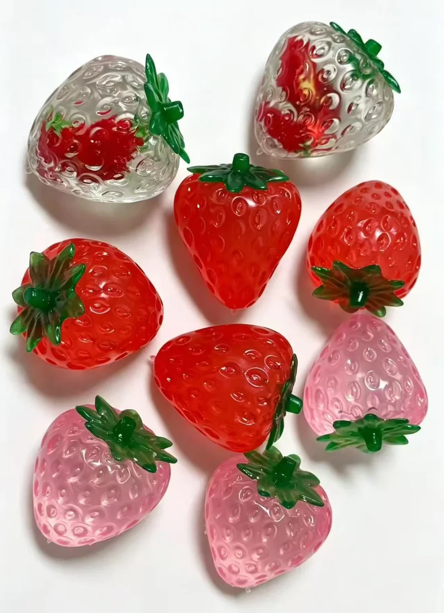 Strawberry squeeze toys